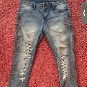 Studded BlankNYC low rise jeans